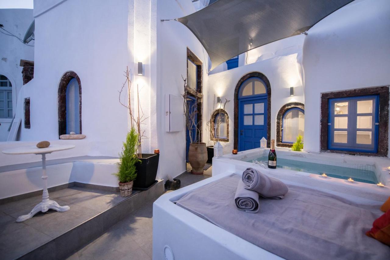 Santo Blue Horizon Blue Domes View Oía Exterior foto